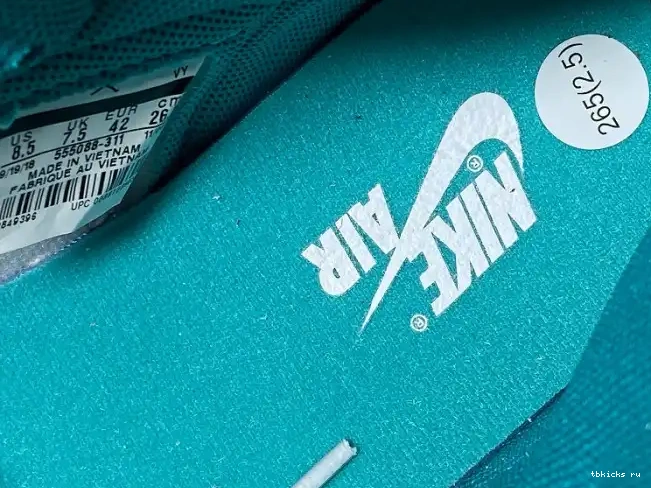 Rep TB High Jordan Air Turbo Green Retro 1 555088-311 OG 0505